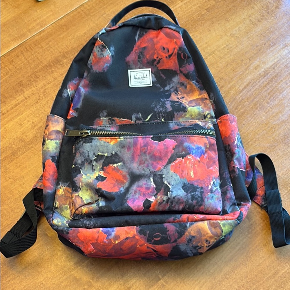 Herschel Supply Company Backpack with Artistic Watercolor Design Back to School!